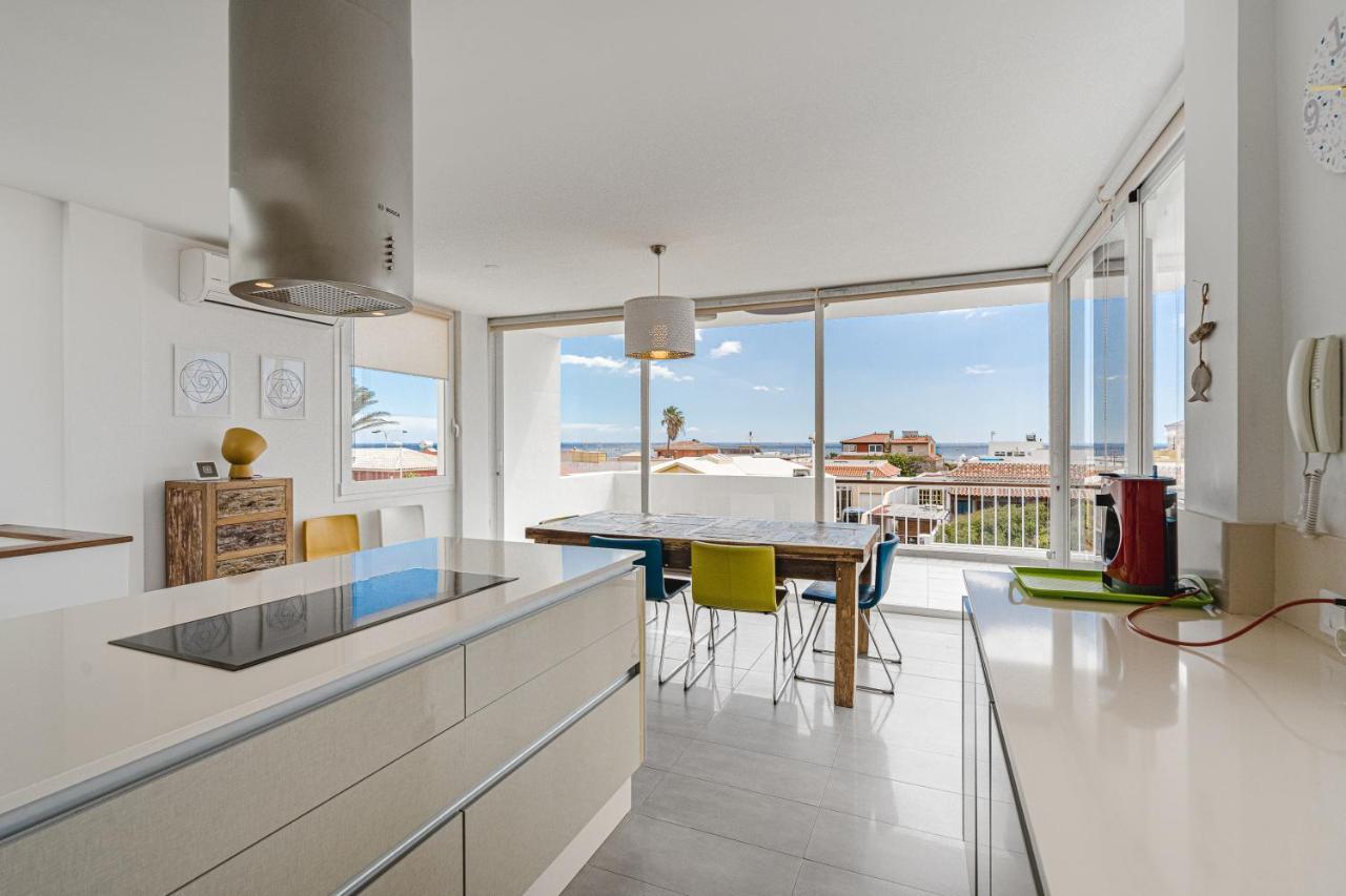 Modern 3Bdr Villa With Heated Pool El Medano  Exterior photo