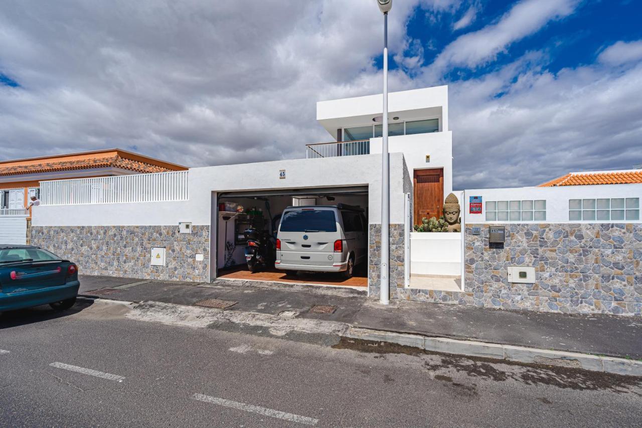 Modern 3Bdr Villa With Heated Pool El Medano  Exterior photo